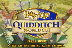 Harry Potter: Quidditch World Cup screenshot 3 for GameBoy Advance